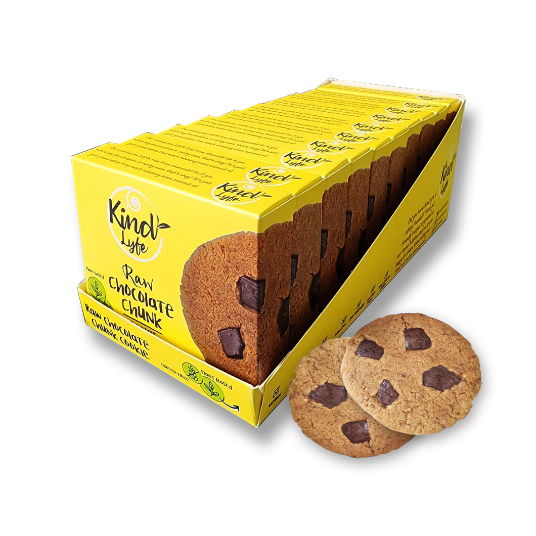 The Raw Chocolate Chunk Cookies (10 Cookies)