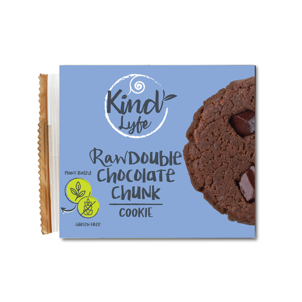 The Raw Double Chocolate Chunk Cookie